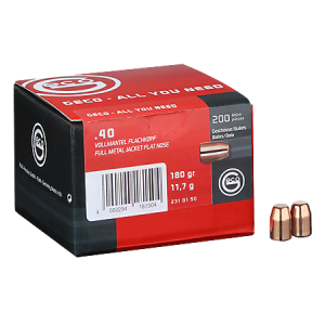 200 ogives à tête plate en calibre .40 180gr/11,7g – GECO