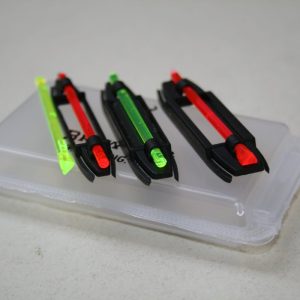 Guidon aimanté Hi-Viz fibre optique pour fusil (montage sur bande ventilée)